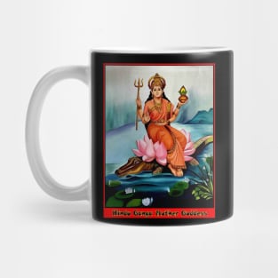 Hindu Goddess Ganga Mather Print Mug